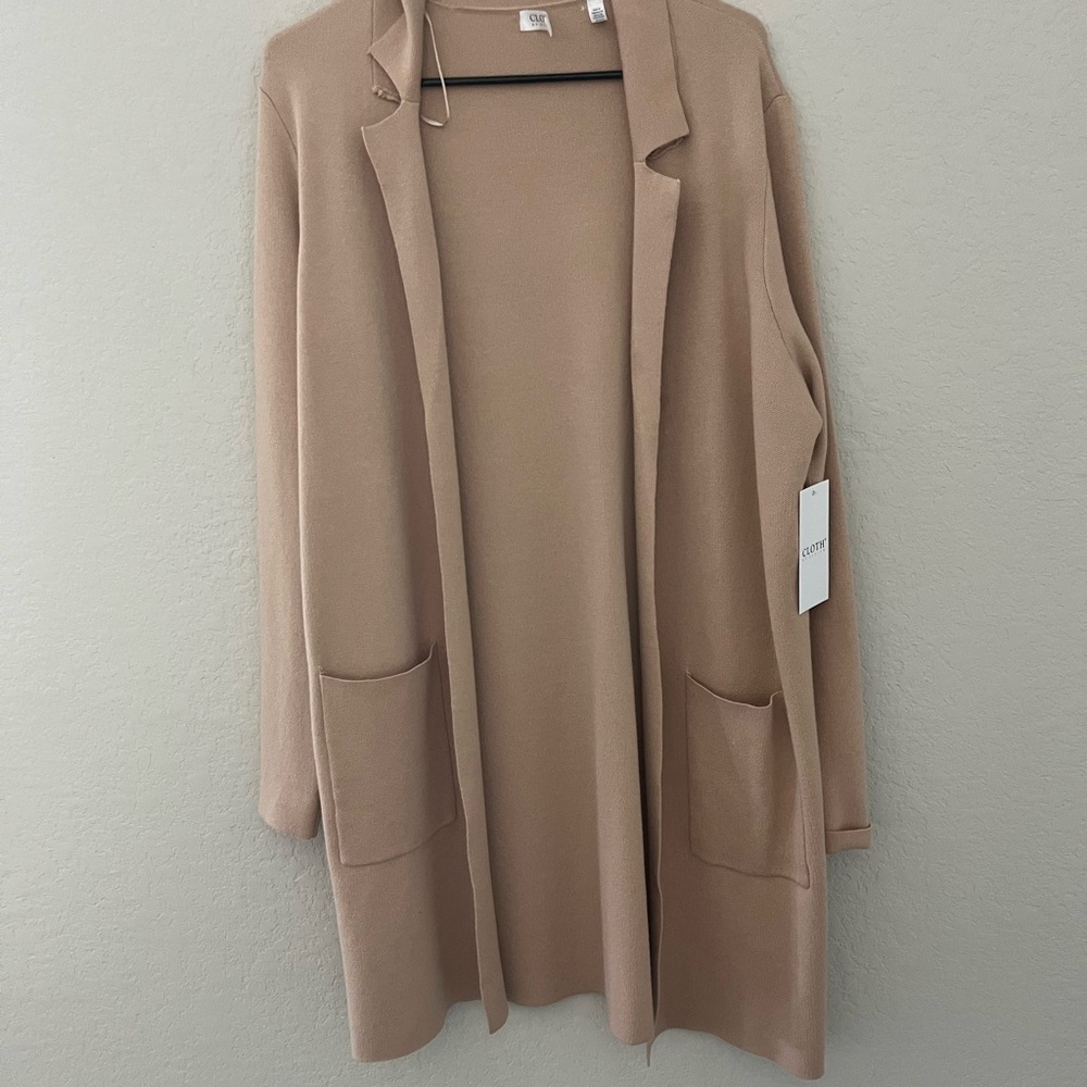 Elegant Tan Women's Cardigan